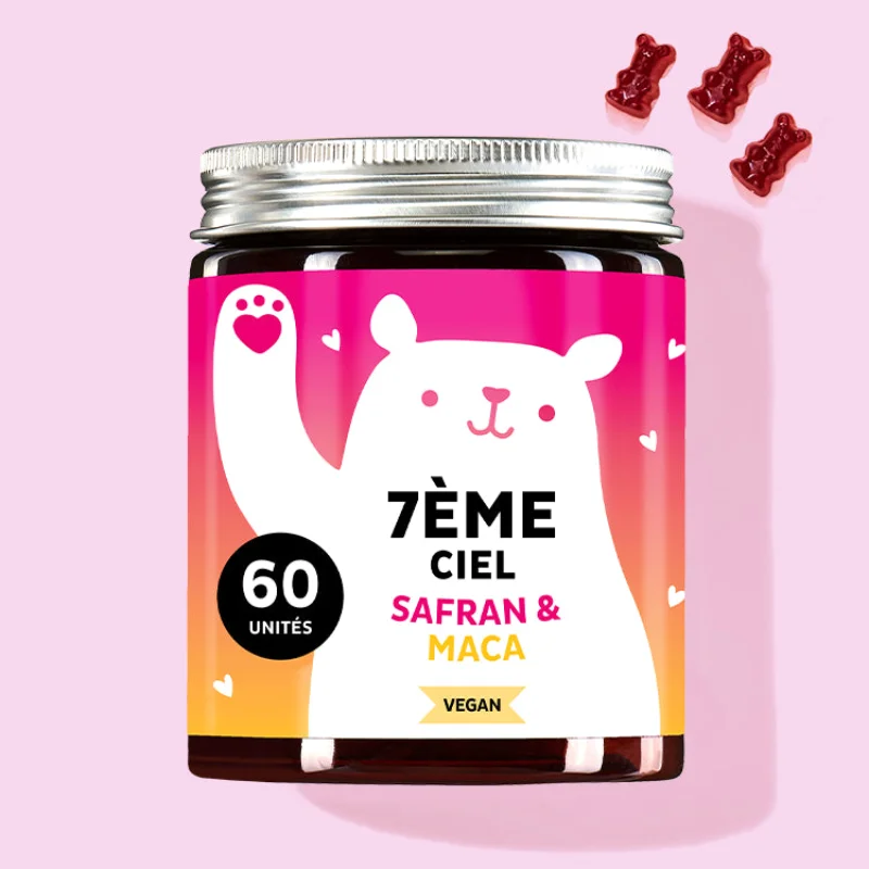 Bears with Benefits 7ème Ciel Maca et Safran — packshot
