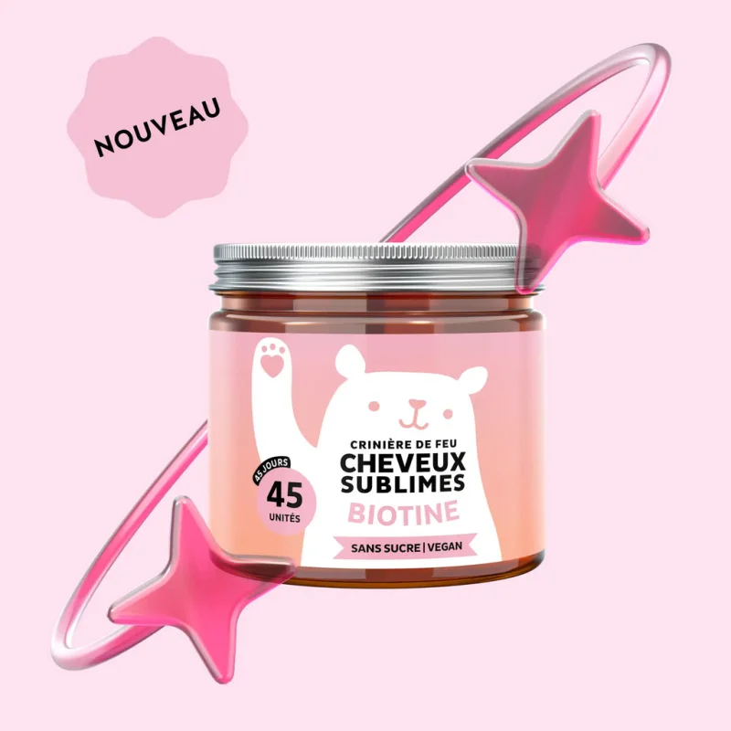 Bears with Benefits Crinière de Feu Cheveux Sublimes Sans Sucre — packshot