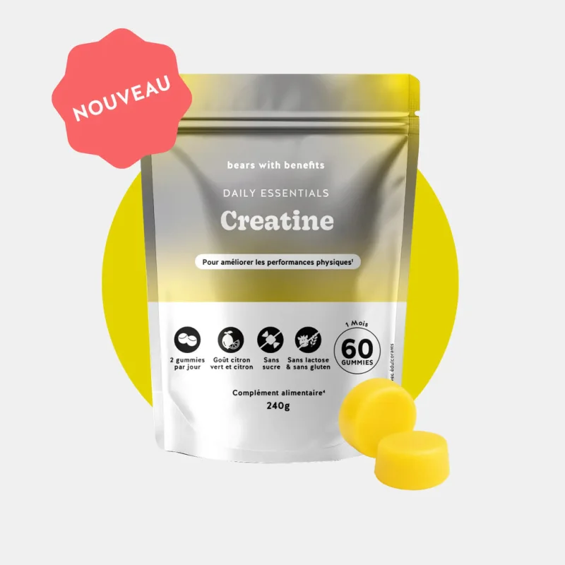 Bears with Benefits Daily Essentials Créatine — packshot