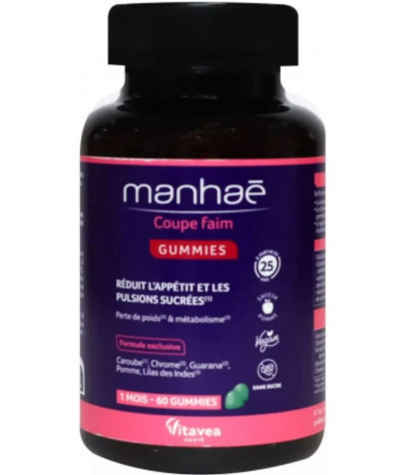 Manhaé Coupe Faim Gummies — packshot