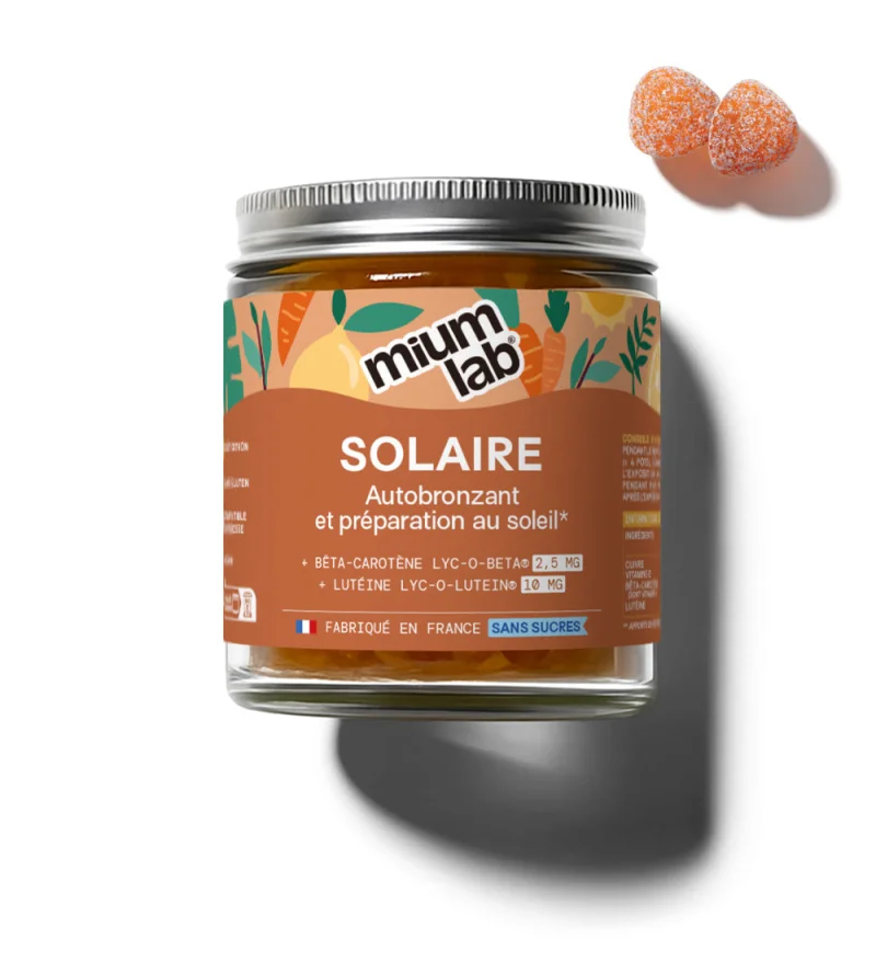 Mium Lab Gummies Solaire — packshot
