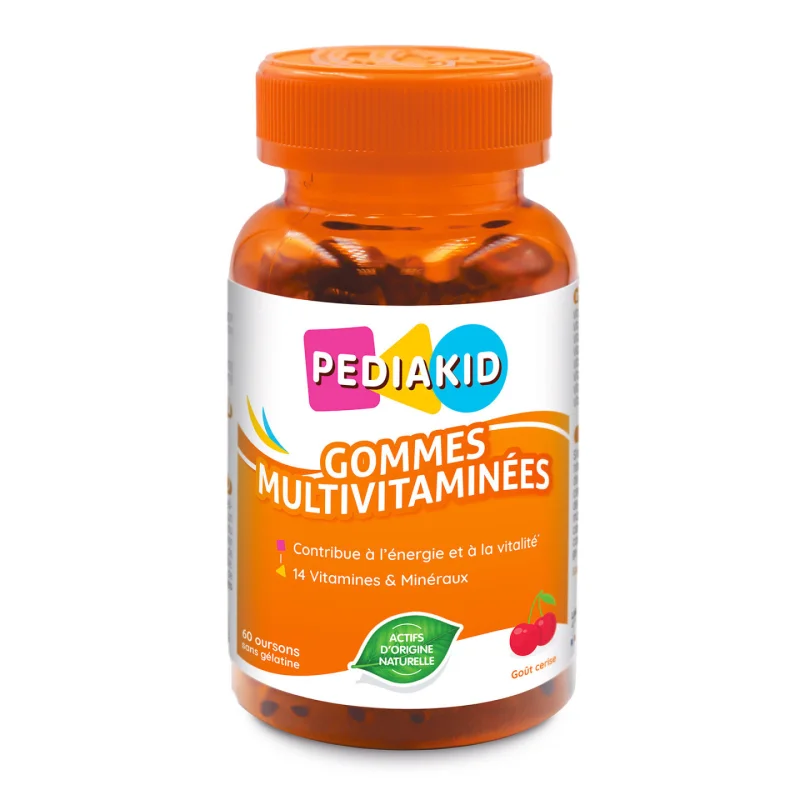 Pediakid Gommes Multivitaminées Enfants — packshot