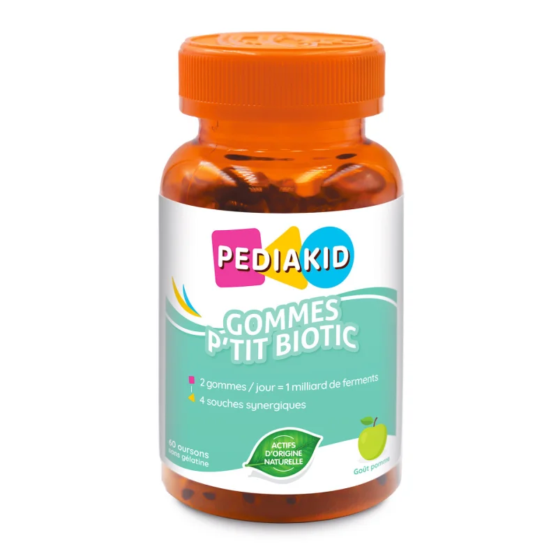 Pediakid Gommes P'tit Biotic Enfants — packshot