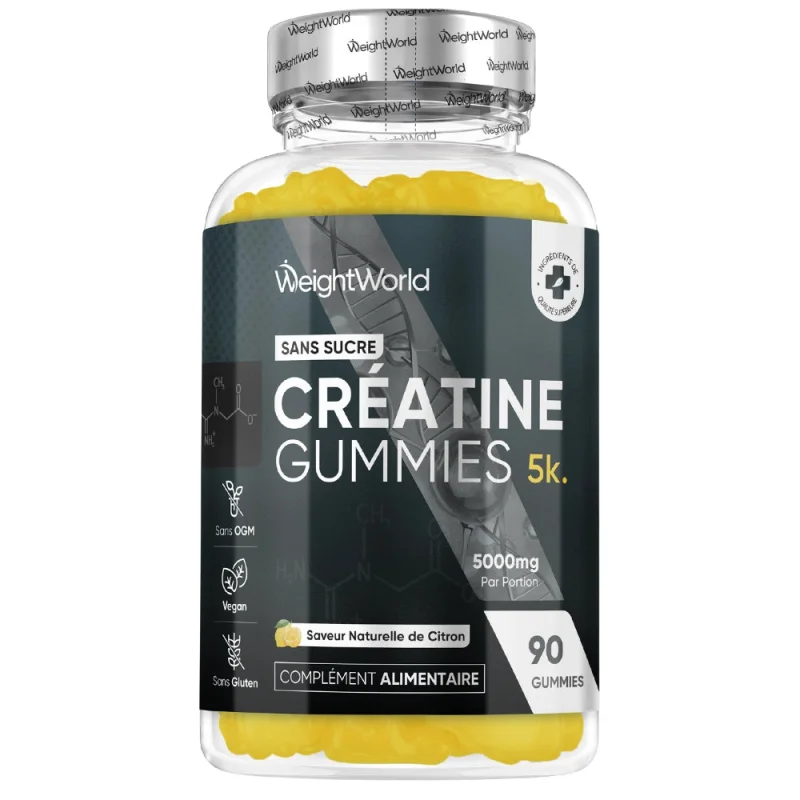 WeightWorld Créatine en Gummies 5K — packshot
